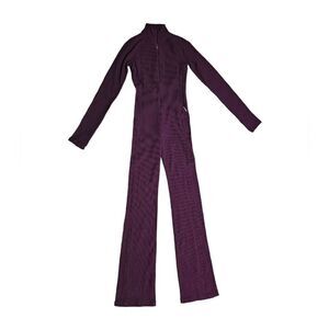 Athleta Alicia Keyes Burgundy/Purple Jumpsuit XS
